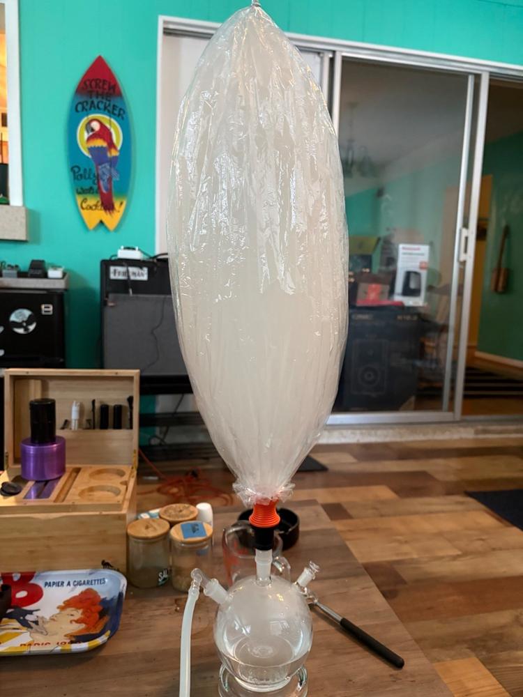 POTV Planet Glass Bubbler - Customer Photo From Alex Whalen