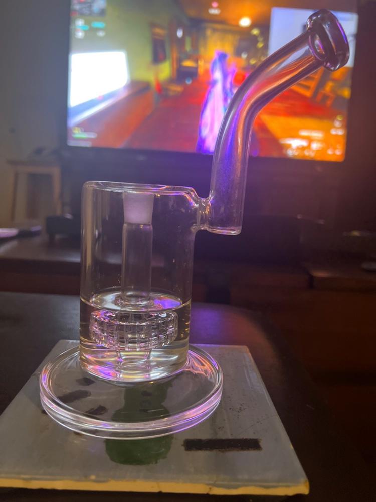 POTV Standard Glass Bubbler - Customer Photo From Victor Alvarez