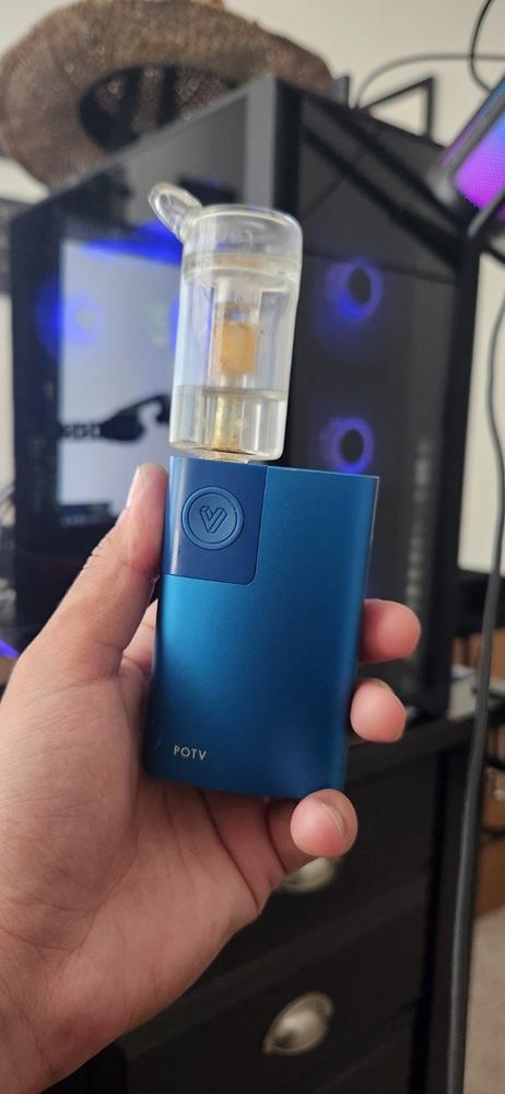 POTV Gordito Mini Glass Bubbler - Customer Photo From Travis Hodges