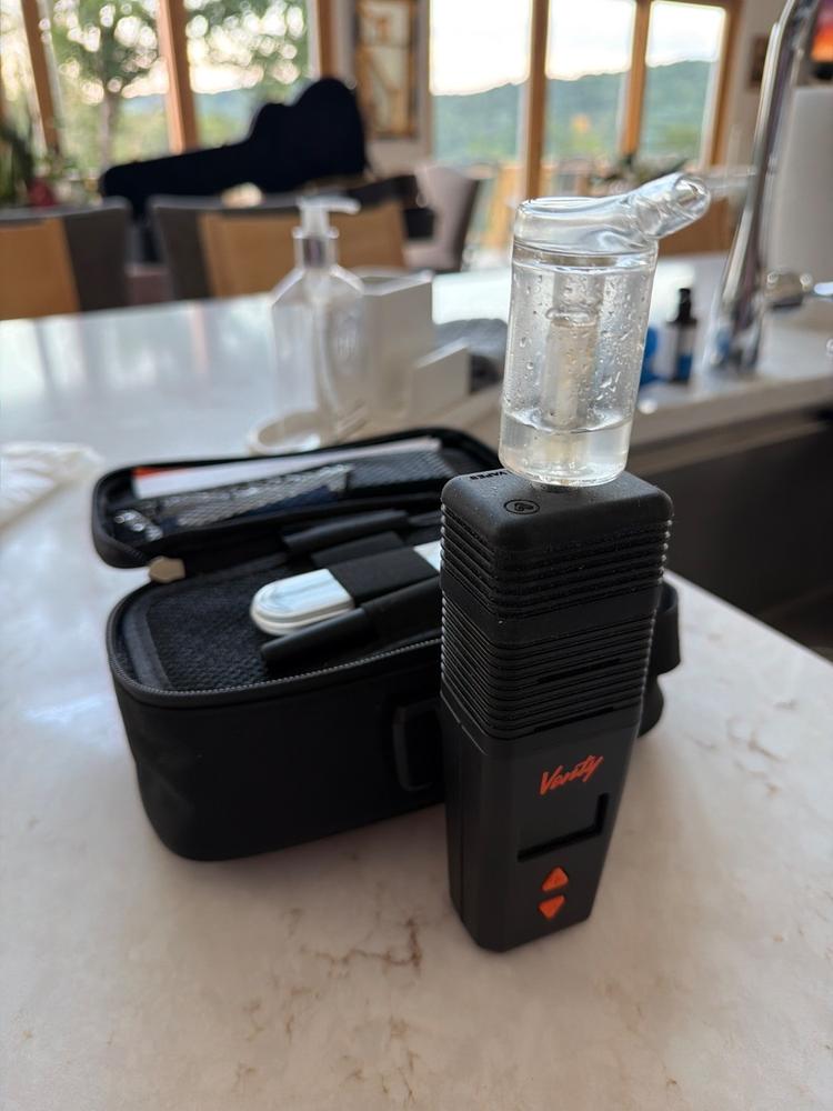 POTV Gordito Mini Glass Bubbler - Customer Photo From Gene Knish