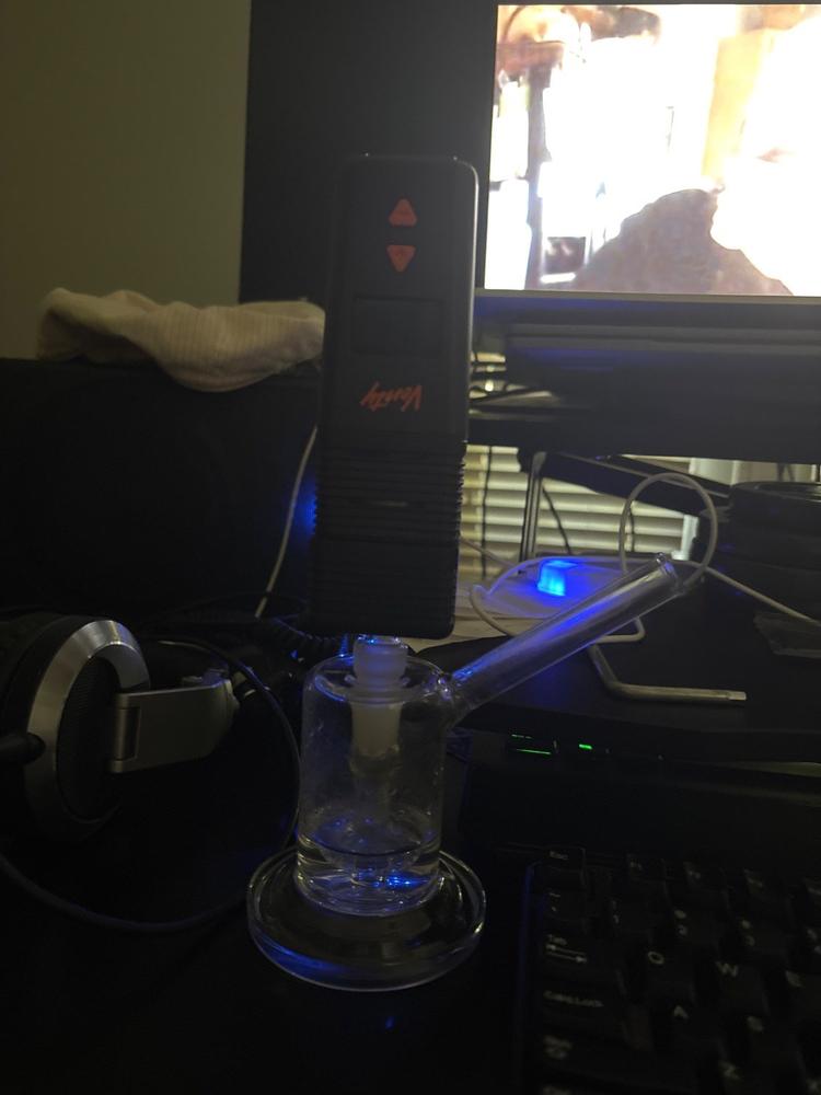 POTV Thumper Glass Bubbler - Customer Photo From John Pellenz