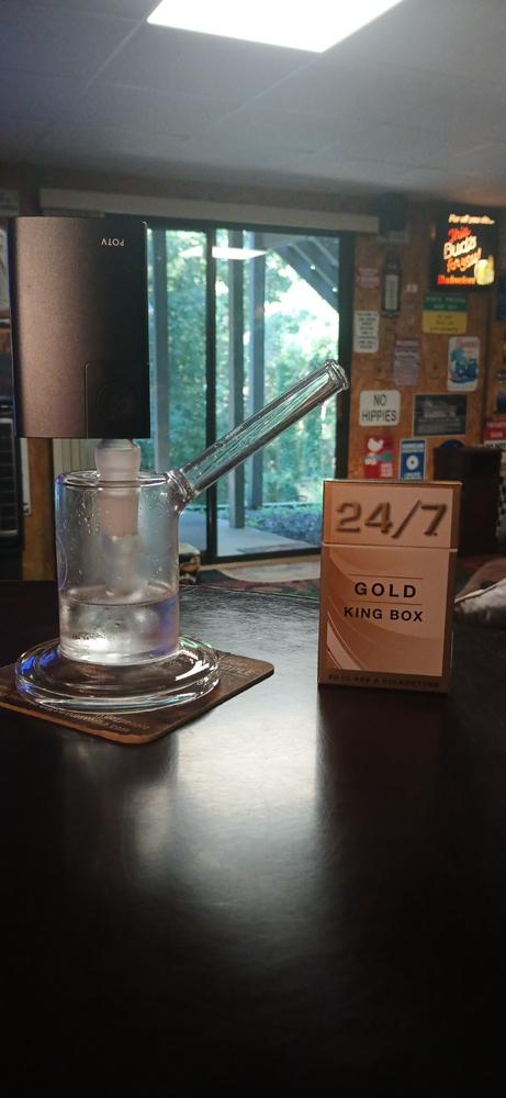 POTV Thumper Glass Bubbler - Customer Photo From Greg Klang
