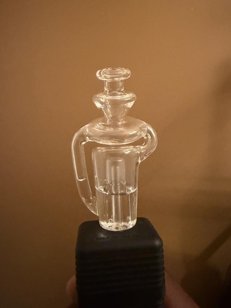 POTV Recycler Mini Glass Bubbler - Customer Photo From Dre
