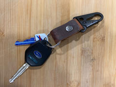 Cave Leather Co. The Malcolm Keychain in Autumn Harvest Review