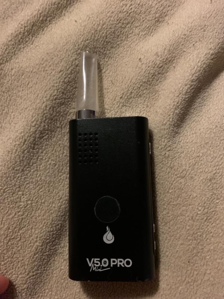 Glass Mouthpiece for Flowermate V5.0S Mini, V5.0S Mini Pro, V5.0X Mini - Customer Photo From Tatiana Thompson