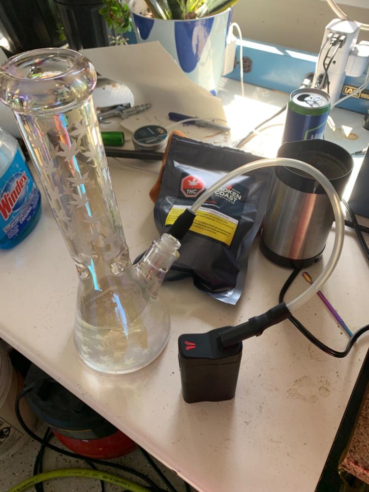 XMAX Starry Water Pipe Adapter - Customer Photo From Brendon Clouthier