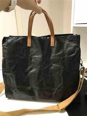 G***e verified customer review of Kraft Paper & Leather Totes