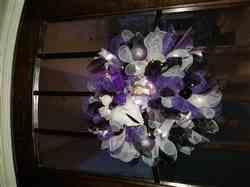 Kim N. verified customer review of Wreath - Overdose Colors - Purple, Black & White