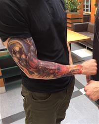 Vitaly S. verified customer review of Fire & Dragon Sleeve
