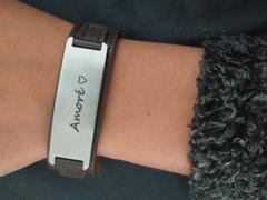 Charis Jewelry SA EJ132 - Personalized Stainless Steel Leather Strap, adjustable fit Kids, Ladies & Men Review