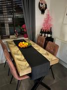 KONTRAST Herringbone Dining Table -  Natural wooden chevron reclaimed wood table x legs Review