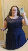 Ever-Pretty US Elegant Lace Cap Sleeve Maxi Long Bridesmaid Dress Review