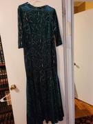Ever-Pretty US Plus Size Velvet Long Sleeve Formal Evening Dresses Review
