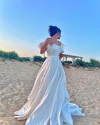 Ever-Pretty US Belted Off-Shoulder Sweetheart Ball Gown Wedding Dress Review