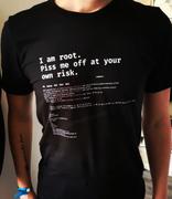 MyHackerTech I am root. Piss me off at your own risk -Short-Sleeve Unisex T-Shirt Review