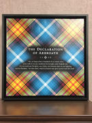 THE TARTAN ARTISAN ® Ancient Saltire - Declaration Tartan 16 Framed Canvas Review