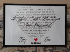 Foo Fighters My Hero Script Heart Quote Song Lyric Print - Song Lyric  Designs