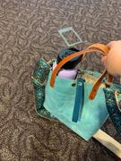 KMM & Co. Scratch-and-Dent Aegean Blue Mini Tote Review