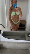 KulaniKinisCanada Minimal Cheeky Bikini Bottom - Pastel Neon Lime Ribbed Review