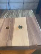 Trustic Softwood - Bolts & Threaded Inserts - 1 Set for Dining Table Legs Review