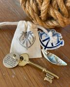 Maritime Supply Co Brass Coin Keychain Pendant - Choose A Motto Review