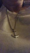 Maritime Supply Co Sterling Silver Mini Anchor Necklace - Custom Stamp Option Review