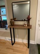 Artisan Born Solid Black Walnut Narrow Console Table Review