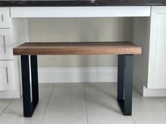 Artisan Born Handmade Solid Black Walnut Bench Review