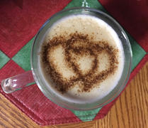 Espresso Canada Cocoa Duster Cappuccino and Dessert Decorator Stencil Review