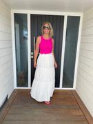 Augustine Brand Cleo Maxi Skirt White Review