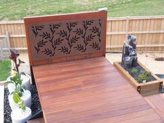 Fountainland Solar Cascading Wood and 3 Buckets Water Fountain w/ LED - 76cm Review