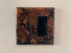 Wallplate Warehouse Mottled Copper - 1 Toggle / 1 Rocker Wallplate Review