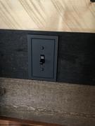 Wallplate Warehouse Bethany Matte Black Cast - 1 Toggle Wallplate Review