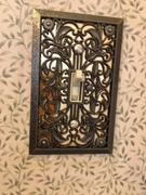 Wallplate Warehouse Filigree Antique Brass Cast - 1 Toggle Wallplate Review