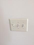 Wallplate Warehouse Devon Light Almond Steel - 1 Toggle Wallplate Review