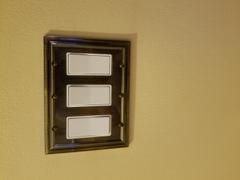 Wallplate Warehouse Continental Brushed Brass Cast - 3 Rocker Wallplate Review