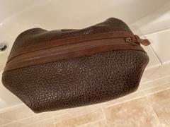 Mission Mercantile Theodore Leather Toiletry Wash Bag Review