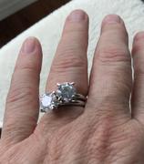 Metal Masters Co. Women's 2 Carat Round Brilliant Cubic Zirconia Sterling Silver 925 Wedding Engagement Ring Sizes 4-11 Review