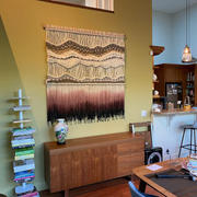 Teddy and Wool XL Macrame Wall Hanging, woven and dip dyed -  'Amber' Review