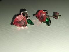 La Bouclette Boucles d'oreilles argent 925 petite pomme rose Review