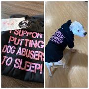 Pit Bull Gear I SUPPORT PUTTING DOG ABUSERS TO SLEEP - ZIPPER DOG HOODIE Review