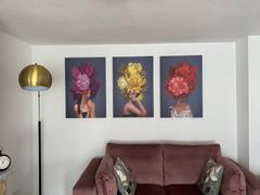 Clock Canvas Bouquet Woman Canvas Review