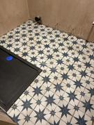 Metro Tiles Sapphire Blue Star Patterned Tiles Review