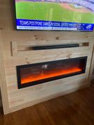 Modern Blaze Amantii Panorama SLIM 88-Inch Built-in Indoor /Outdoor Electric Fireplace (BI-88-SLIM) Review