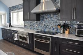 Tile Club 3 x 12 Agate Crystal Blue Geode Glass Tile Review