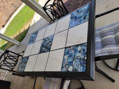 Tile Club 3 x 12 Blue Gemstone Agate Glass Tile Review