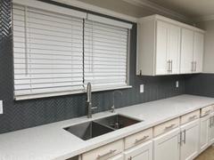 Tile Club Cool Gray Herringbone Glass Tile Review