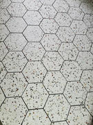 Tile Club Desert Sand Terrazzo Hex Porcelain Tile Review