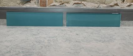 Tile Club Glacier Aqua 3X12 Polished Glass Tile Review