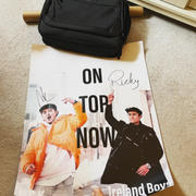 Ireland Boys Merch OnTop Now / I'M DONE poster SIGNED Review